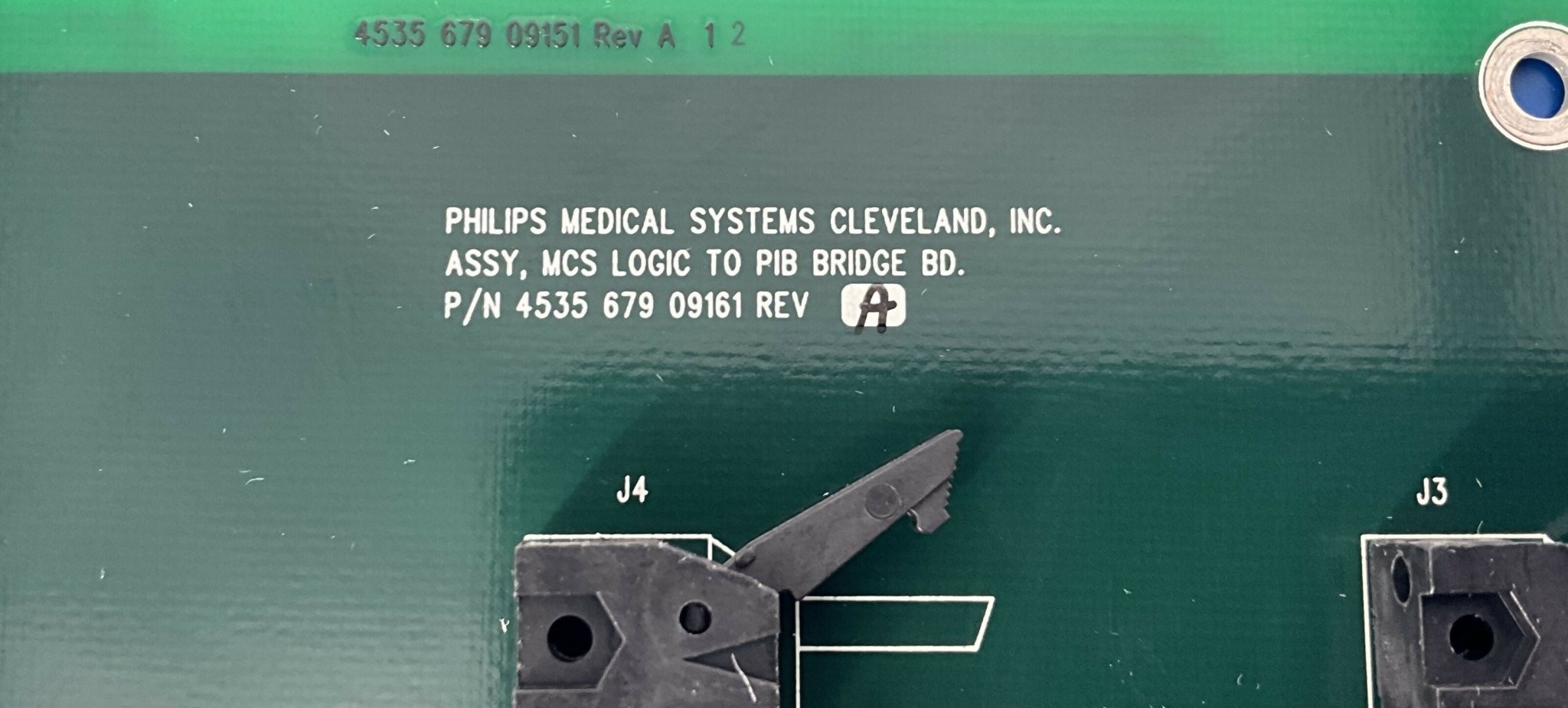 MCS LOGIC TO PIB BRIDGE BOARD (453567909161REV A) PHILIPS