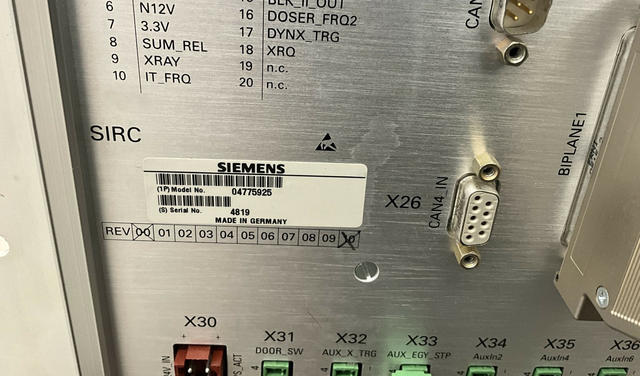 MED RTC V3/DH RTC BASIC HW (07263759/07263742/04775925) SIEMENS