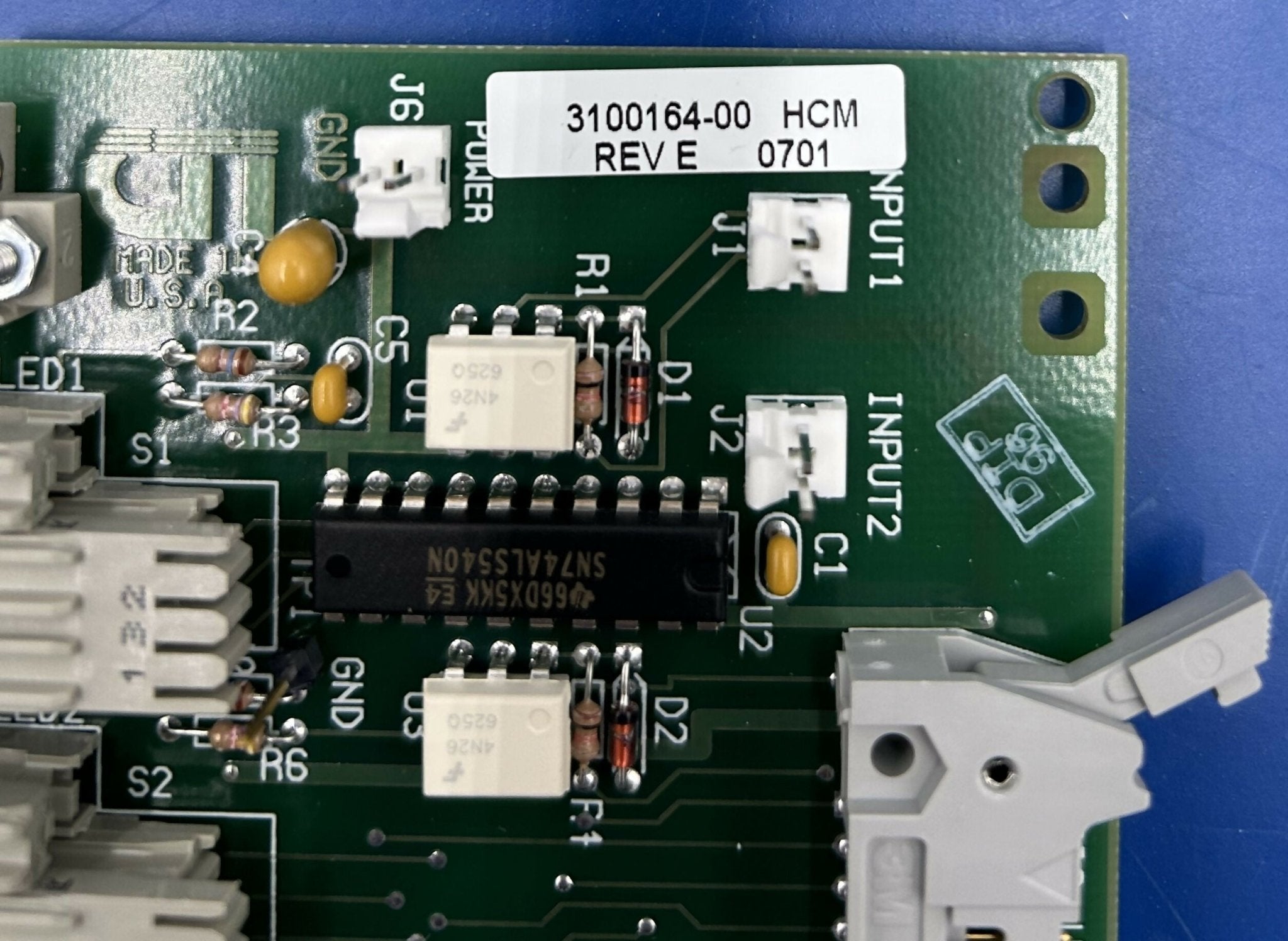 MODEL 961 GATING INPUT BOARD (3100164-00 REV E SIEMENS