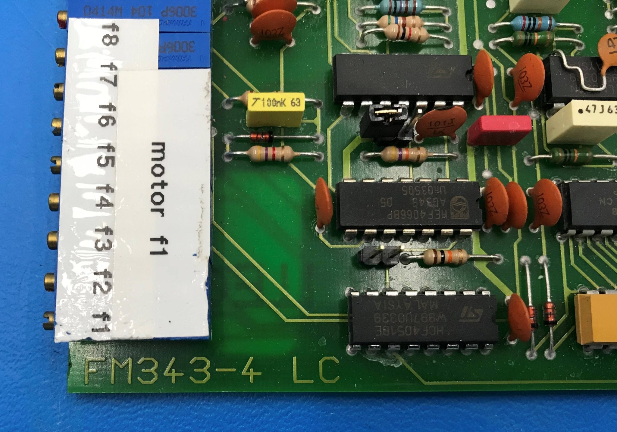 Motor F1 Board (FM343-4 LC Picker