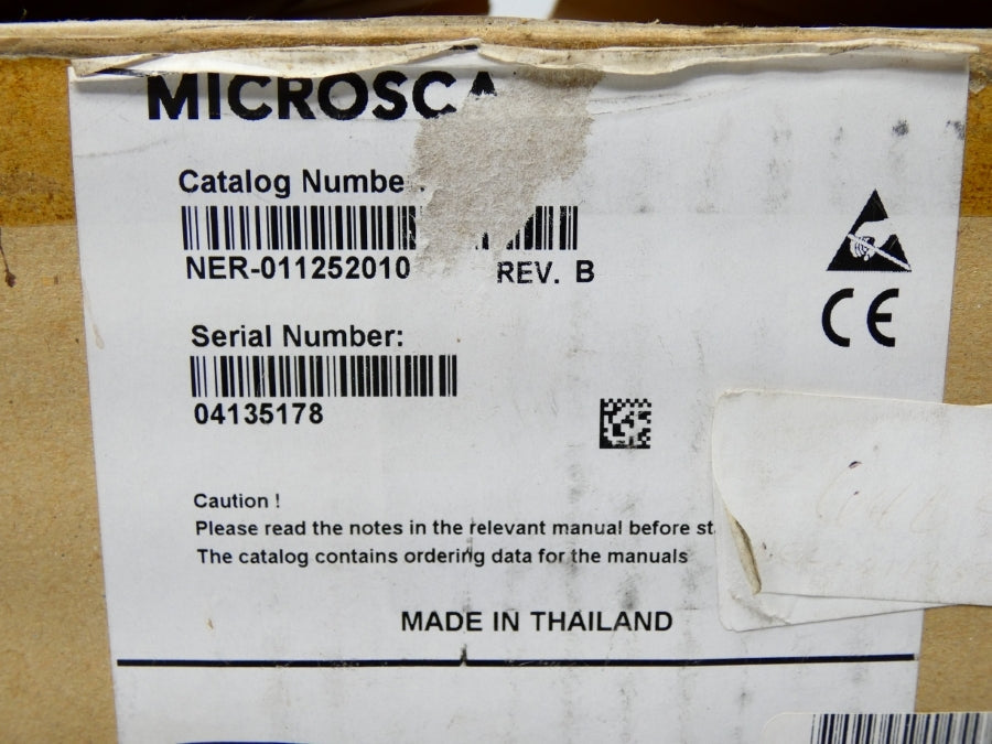 MICROSCAN NER-011252010 REV. B 24V NSMP