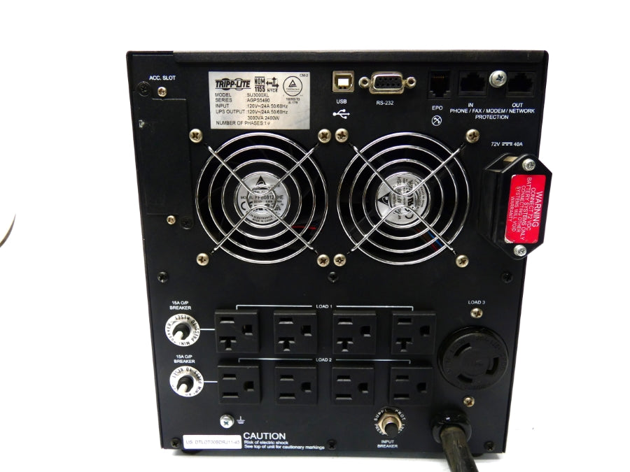 TRIPP-LITE SU3000XL 120V 24A (AS PICTURED) UNMP