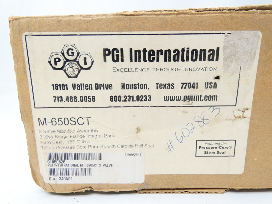 PGI INTERNATIONAL M-650SCT 10000PSI NSMP