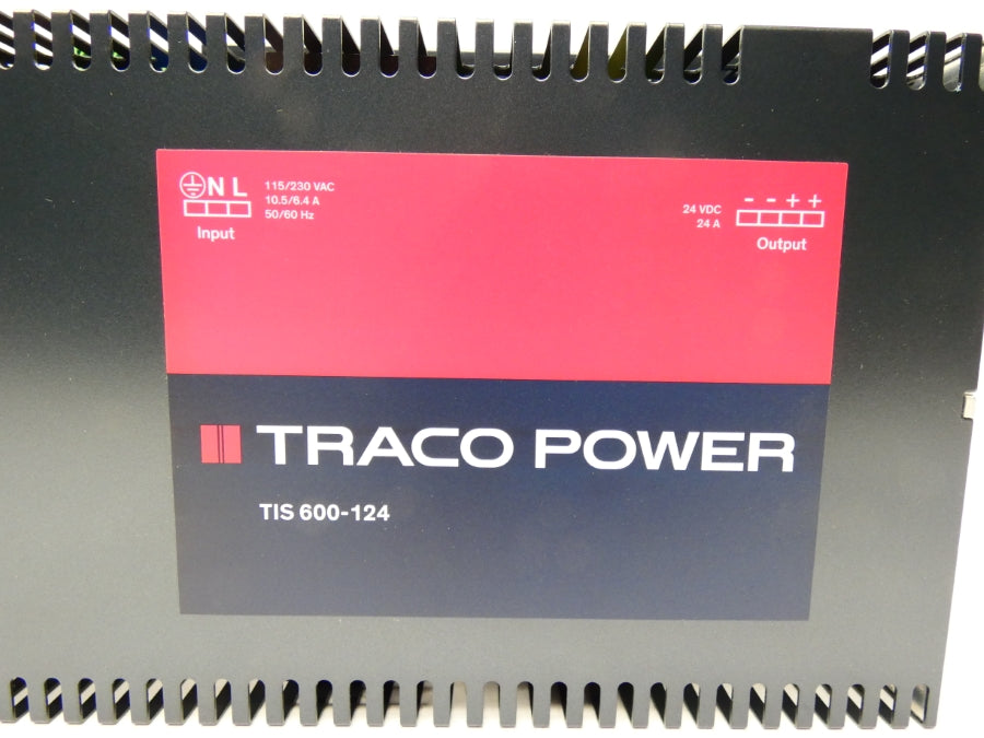 TRACO POWER TIS600-124 115/230VAC 10.5/6.4A NSMP
