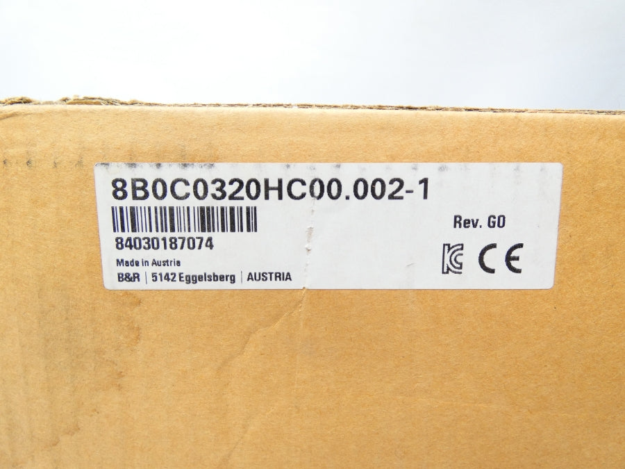 B&R 8B0C0320HC00.002-1 REV. G0 24VDC 32A NSMP