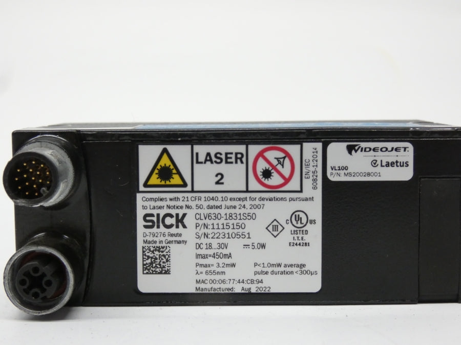 SICK CLV630-1831S50 1115150 18-30V NSNP