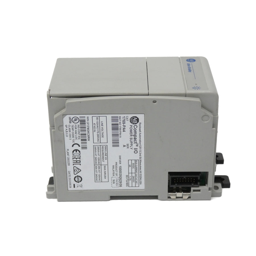 ALLEN BRADLEY 1769-PA4 SER. A VER. 06 170-265VAC 4A NSNP