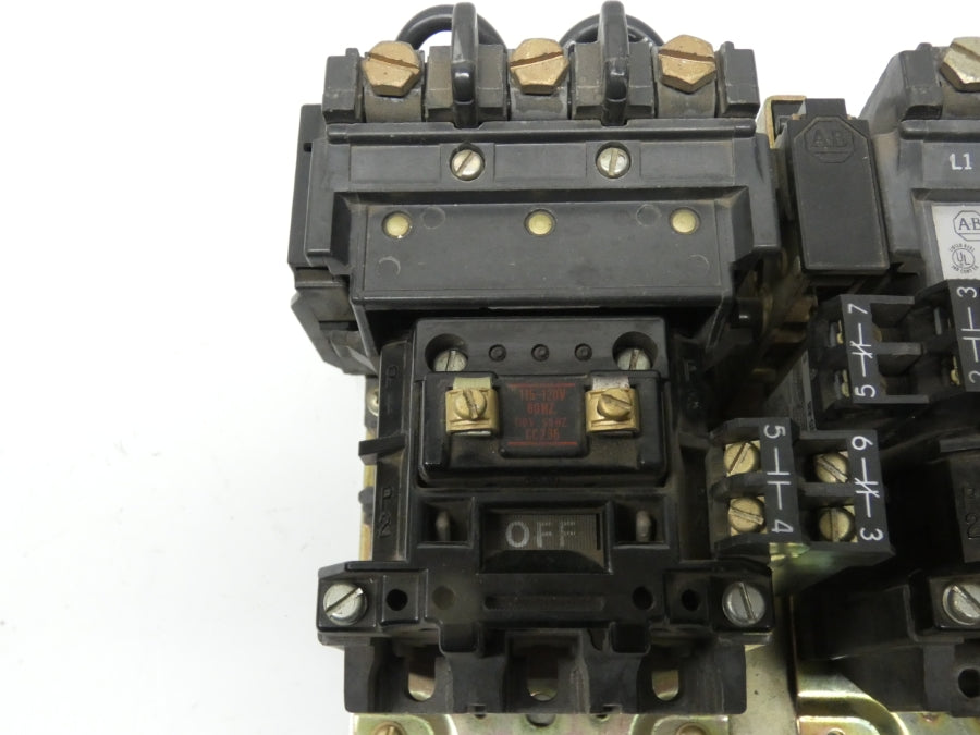 ALLEN BRADLEY 509-COD SER. B 110/115-120V 45A (AS PICTURED) UNMP