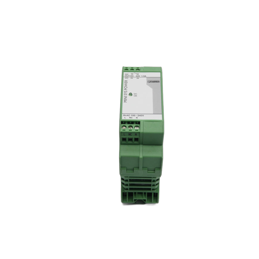 PHOENIX CONTACT MINI-SYS-PS-100-240AC/24DC/1.5 2866983 100-240VAC 1.5A NSNP