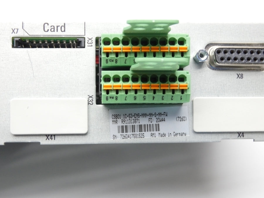 REXROTH CSB01.1C-S3-ENS-NNN-NN-S-NN-FW R911313871 NSMP