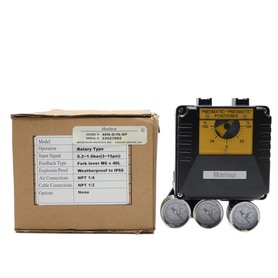 MONITEUR 40N-S1N-SF 3-15PSI NSMP