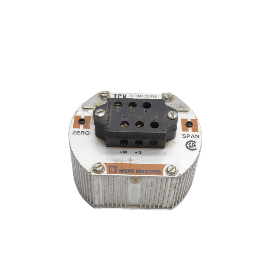 MOORE INDUSTRIES TCX/J5-10MVFS/4-20MA/12-42DC/-LSAFL UNMP