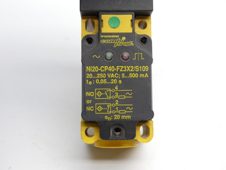 TURCK NI20-CP40-FZ3X2/S109 20-250VAC 0.05-20S UNMP