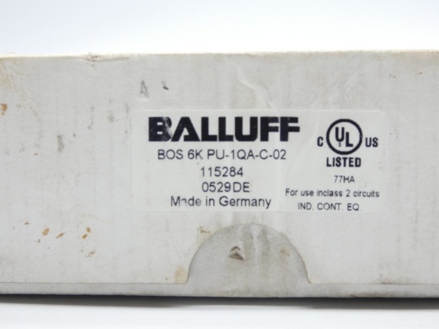 BALLUFF BOS6K-PU-1QA-C-02 115284 10-30VDC NSMP