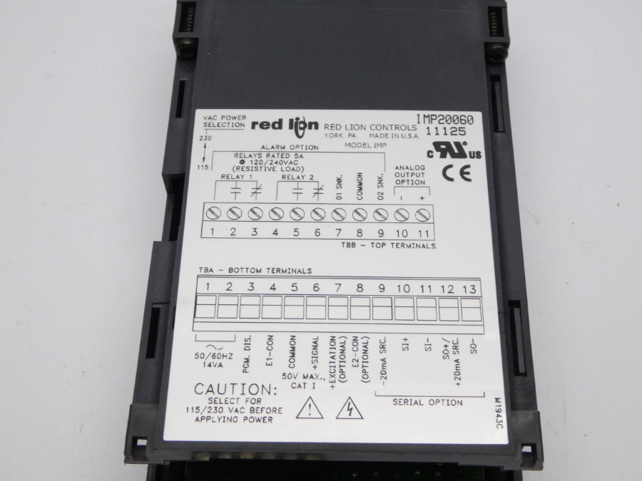 RED LION CONTROLS IMP20060 120/240VAC 5A NSMP