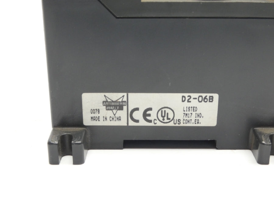 AUTOMATION DIRECT D2-06B 85-264V 0.2A (NO DOOR) UNMP