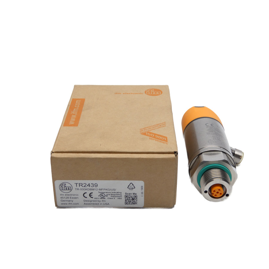 IFM EFECTOR TR-000KDBM12-MFPKG/US/ TR2439 18-32VDC NSMP