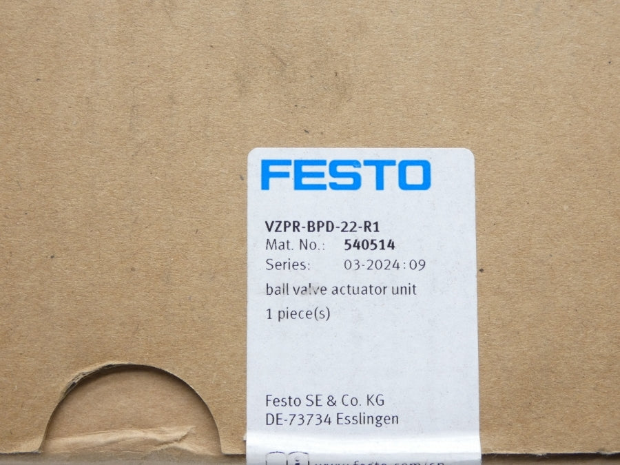 FESTO VZPR-BPD-22-R1 540514 NSMP