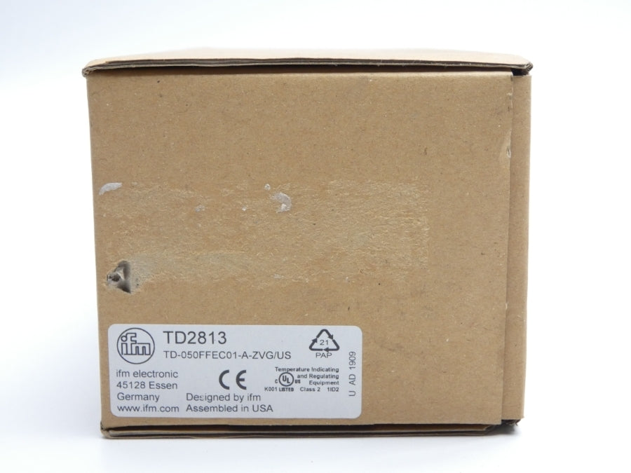 IFM EFECTOR TD-050FFEC01-A-ZVG/US TD2813 18-32VDC 0-300PSI NSMP