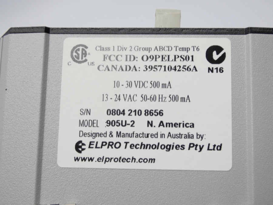 EL PRO 905U-2 13-24VAC NSMP