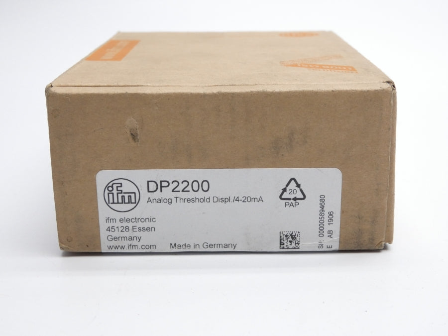 IFM EFECTOR DP2200 24V 0.83A NSMP