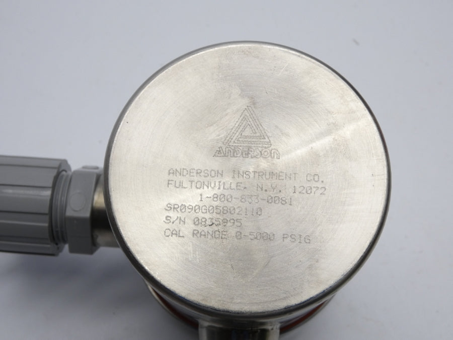 ANDERSON INSTRUMENT SR090G05802110 0-5000PSI UNMP