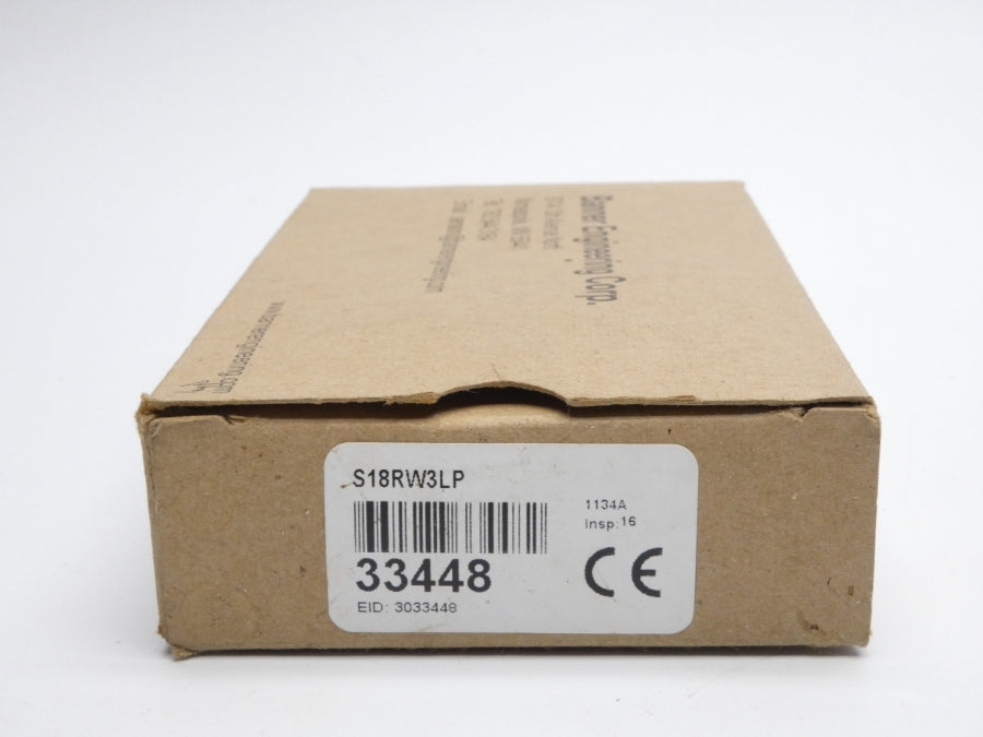 BANNER ENGINEERING S18RW3LP 33448 20-250VAC NSMP