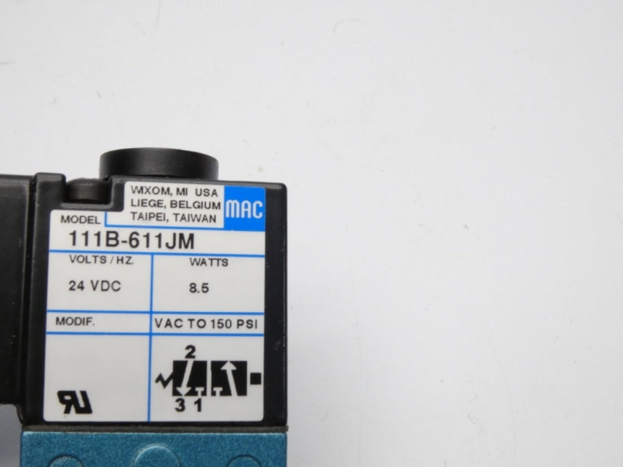 MAC 111B-611JM 24VDC 150PSI NSMP