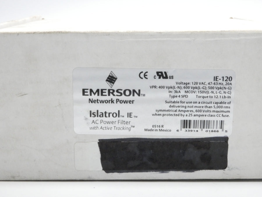 EMERSON IE-120 120VAC 20A NSMP