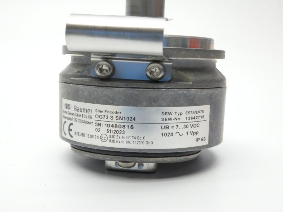 SEW EURODRIVE BAUMER OG73SSN1024 13642715 7-30VDC NSNP