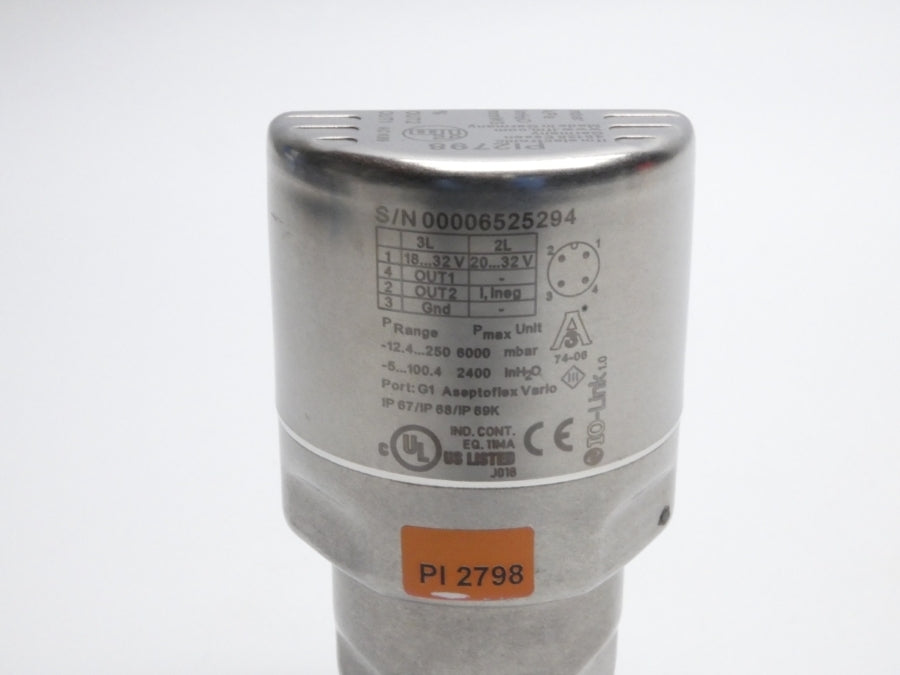 IFM EFECTOR PI2798 18-32V UNMP