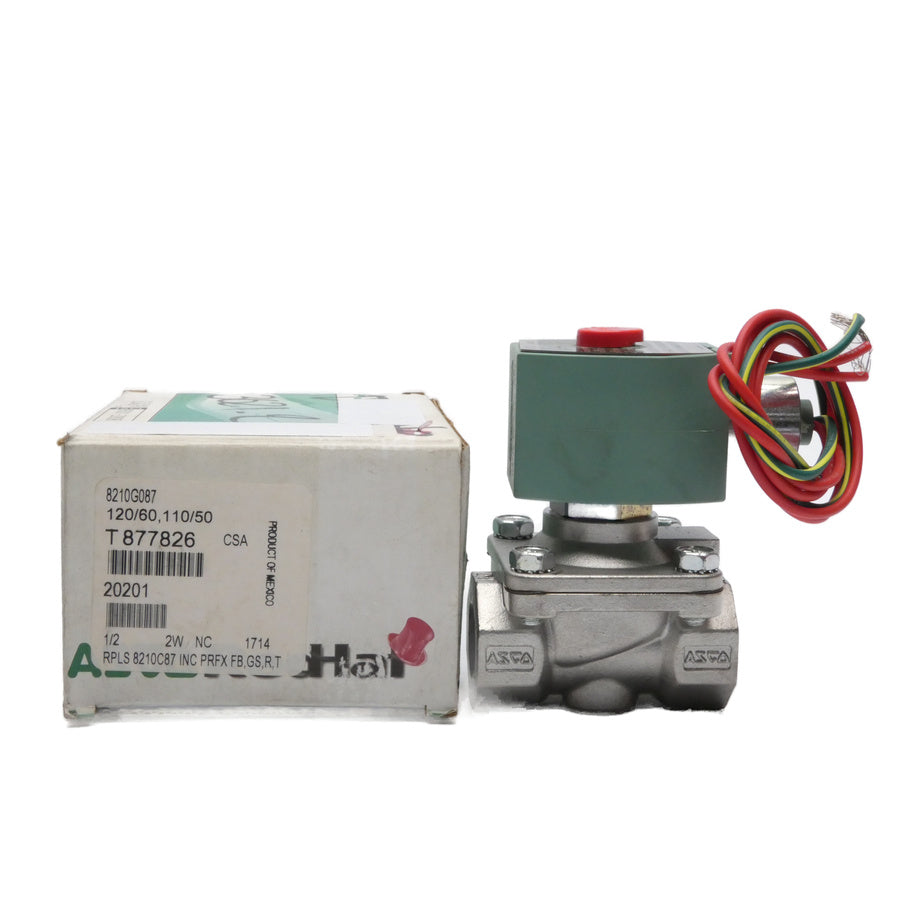ASCO 8210G087 110/120V 125-150PSI 1/2" NSMP