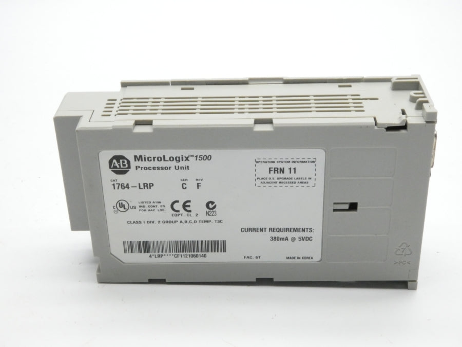 ALLEN BRADLEY 1764-LRP SER. C F/W 11 REV. F 5VDC NSNP