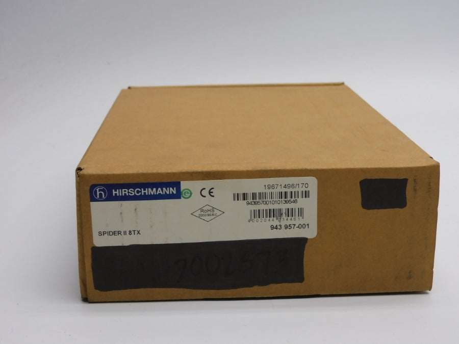 HIRSCHMANN SPIDERII8TX 943957-001 24V NSMP