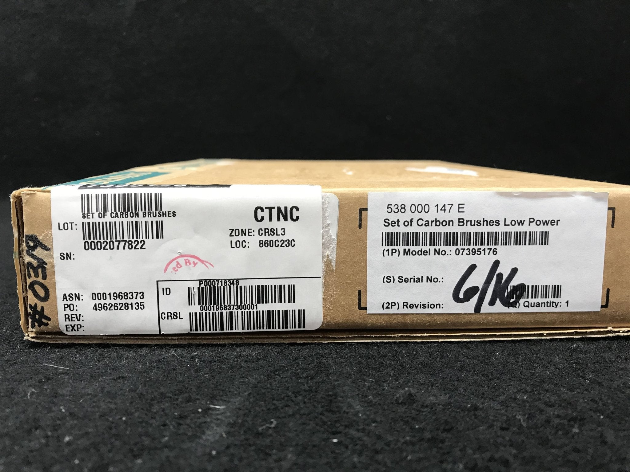 NEW Carbon Brush (Set Low Power (07395176 Siemens