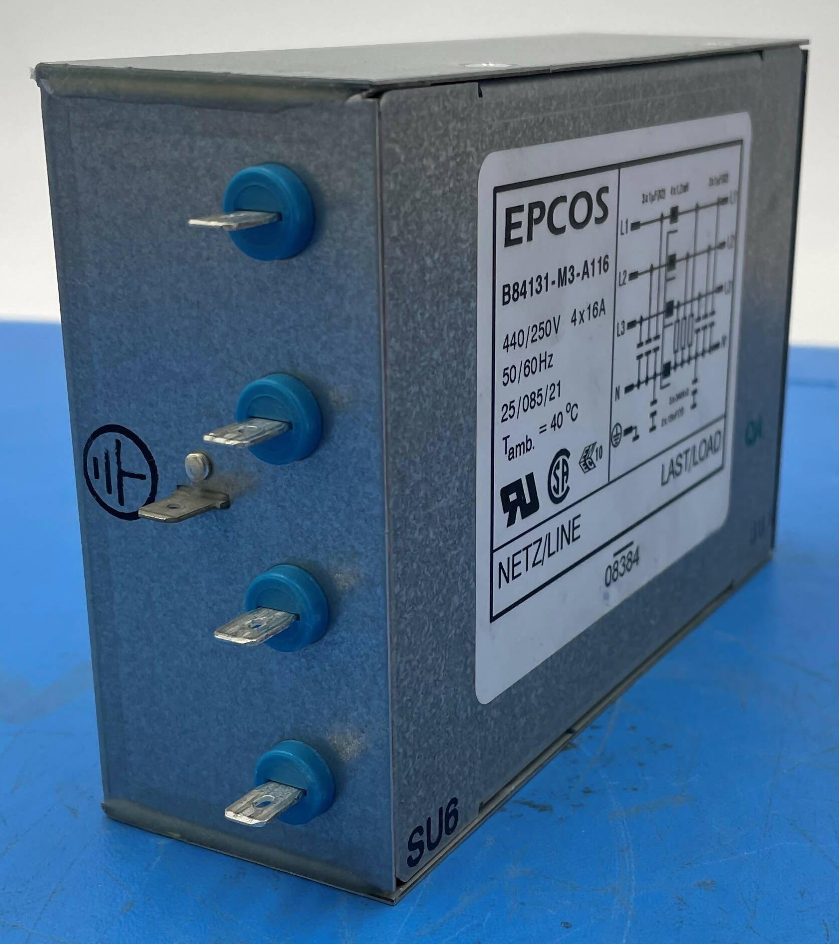 NOISE FILTER ( 04690707/B84131-M3-A116 SIEMENS