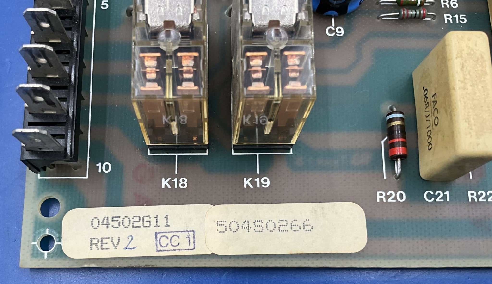 ON/OFF PRINTED WIRE BOARD (46-904502G11/04502G11 Rev 2 GE