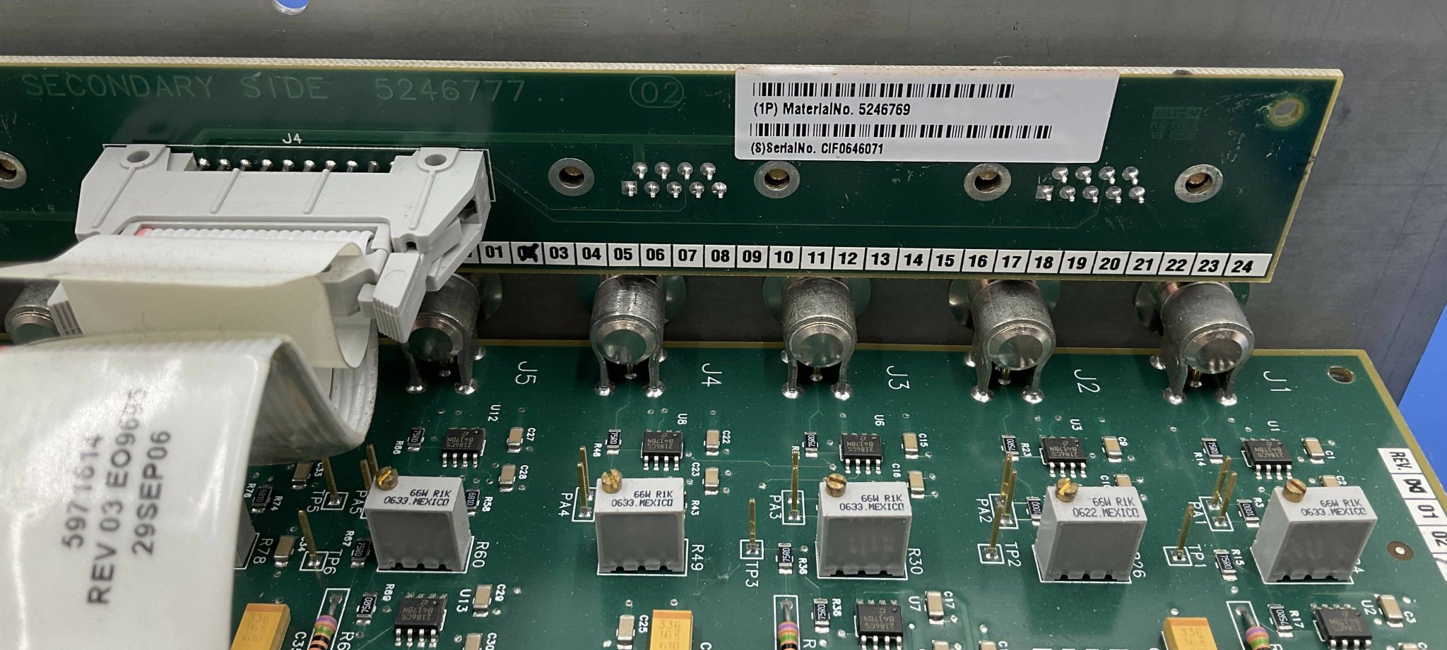 Siemens 5236174 - PCA Video Signal Distribution Board Detail | Alo Tech Solutions