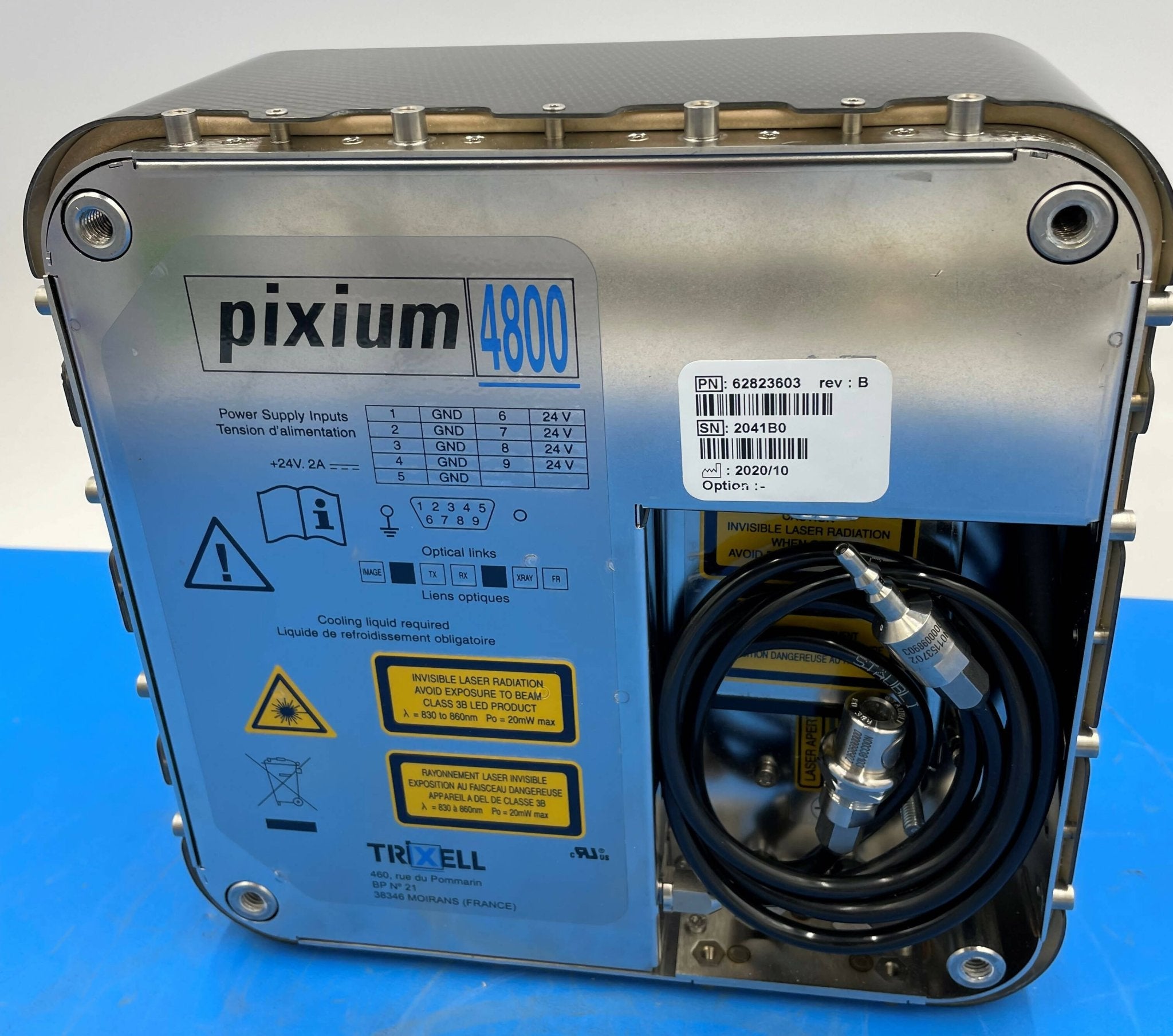 PIXIUM 4800 TRIXELL DETECTOR 20X20 (62823603 REV B/10502339 TRIXELL