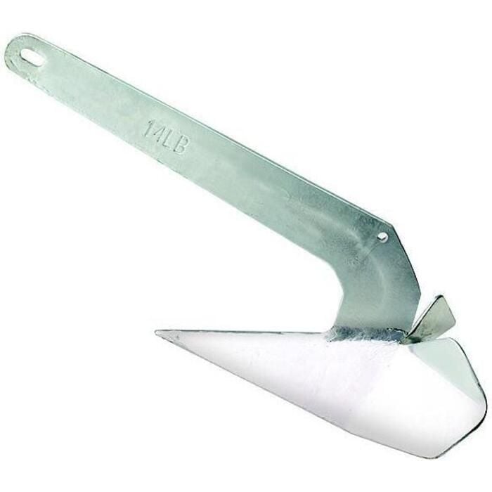 Seachoice 41570 Hot Dipped Galvanized Plow Anchor, 44 lbs.
