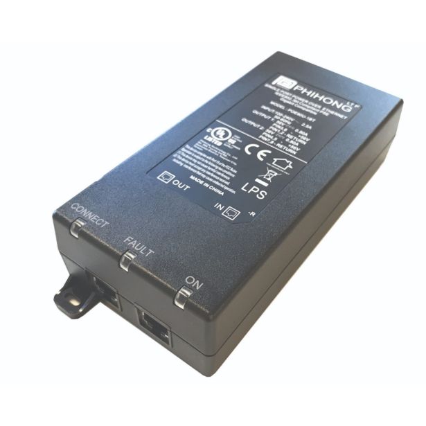 Pelco POE90U1BT 90W Single Port PoE Injector