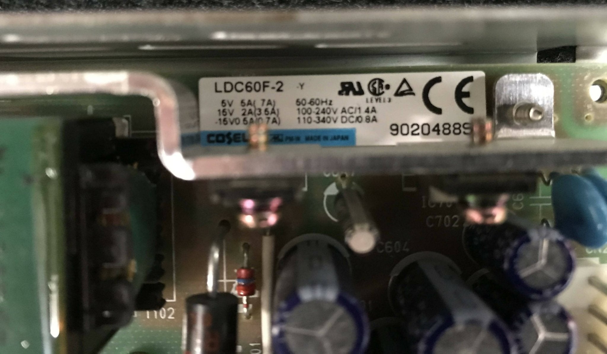 Power Supply (LDC60F-2 Shimadzu/COSEL