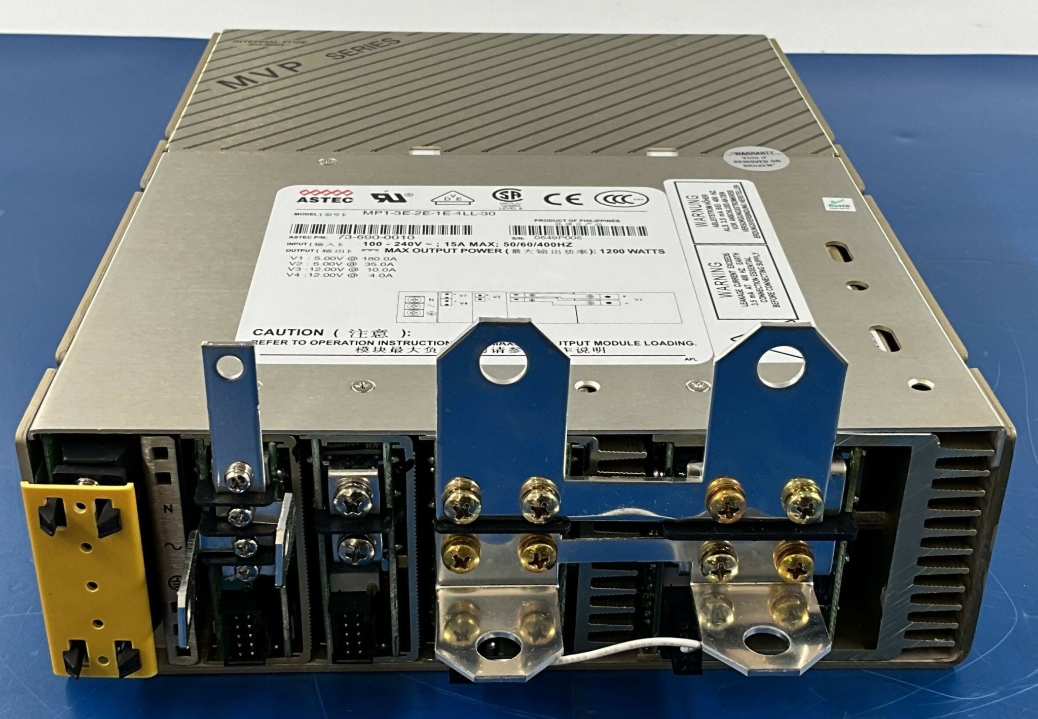 POWER SUPPLY MVP SERIES NEW (73-690-0010/MP1-3E-2E-1E-4LL-30 GE/ASTEC