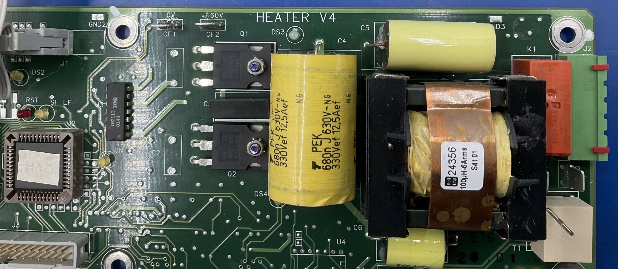 PROGRAMMED HEATER V4 BOARD (2285870-00A GE