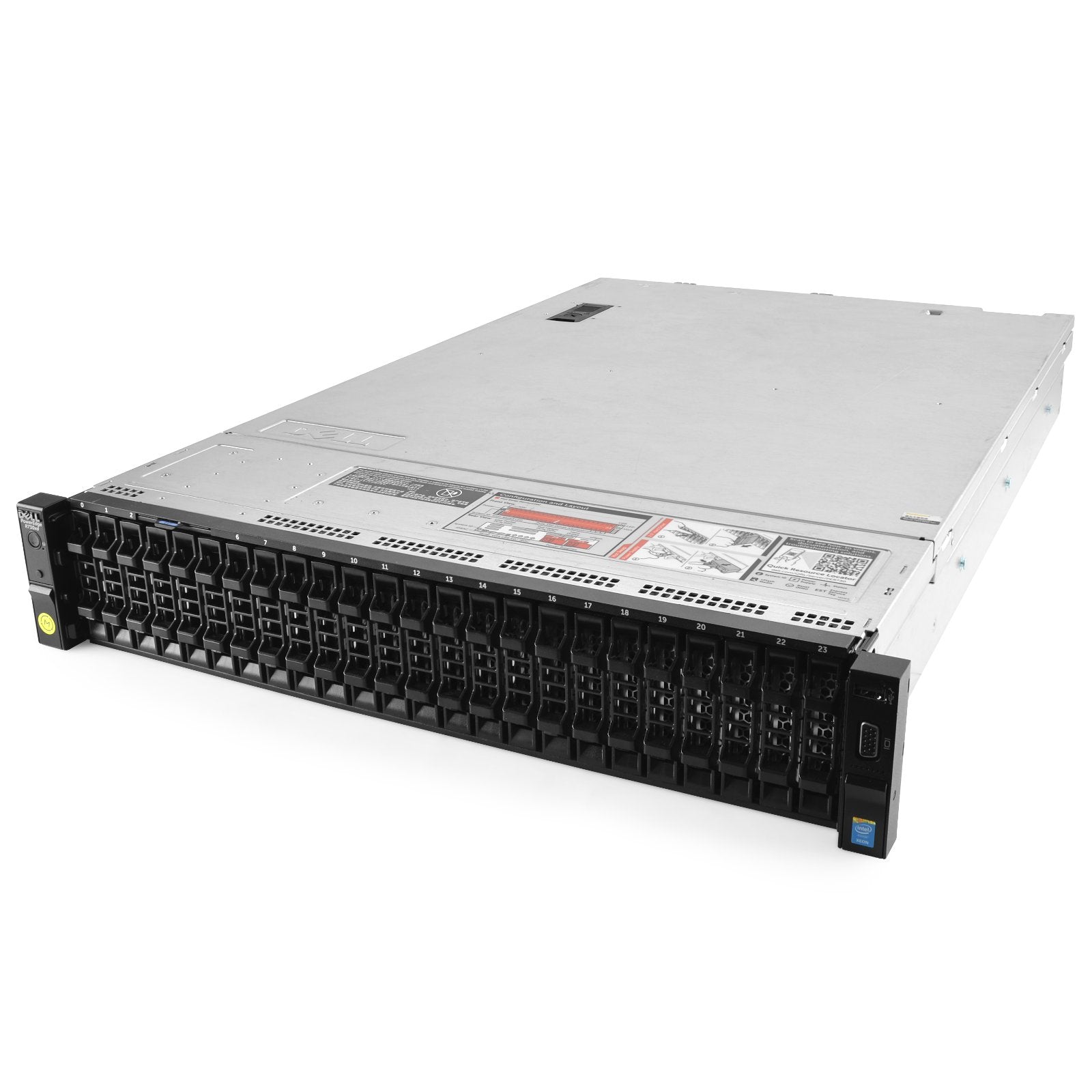 Dell PowerEdge R730xd Server 2.60Ghz 10-Core 128GB RAM 2x 1TB +24x Caddies Rails|236385463650