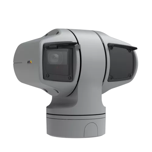 Grey AXIS Q6225-LE PTZ Camera.