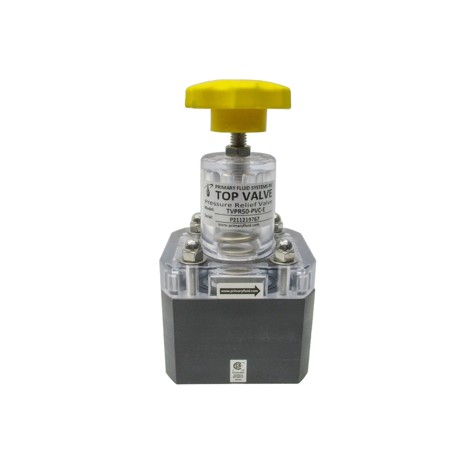 PRIMARY FLUID SYSTEMS TVPR50-PVC-E 15-150PSI 140'F NSNP