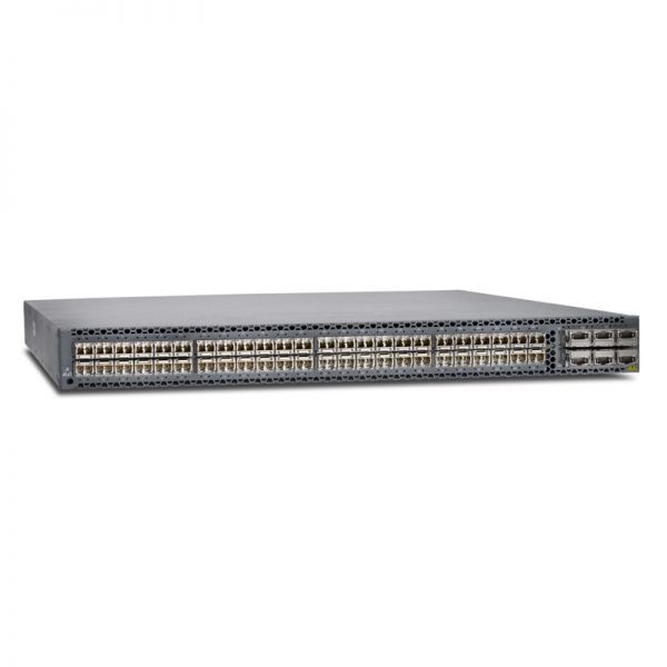 QFX5100-48S-AFO - Juniper QFX5100 Series 48-Ports 1/10GBASE-X SFP+ Layer 3 Rack-mountable Managed Front-to-back Airflow Network Switch with 6-Ports QSFP