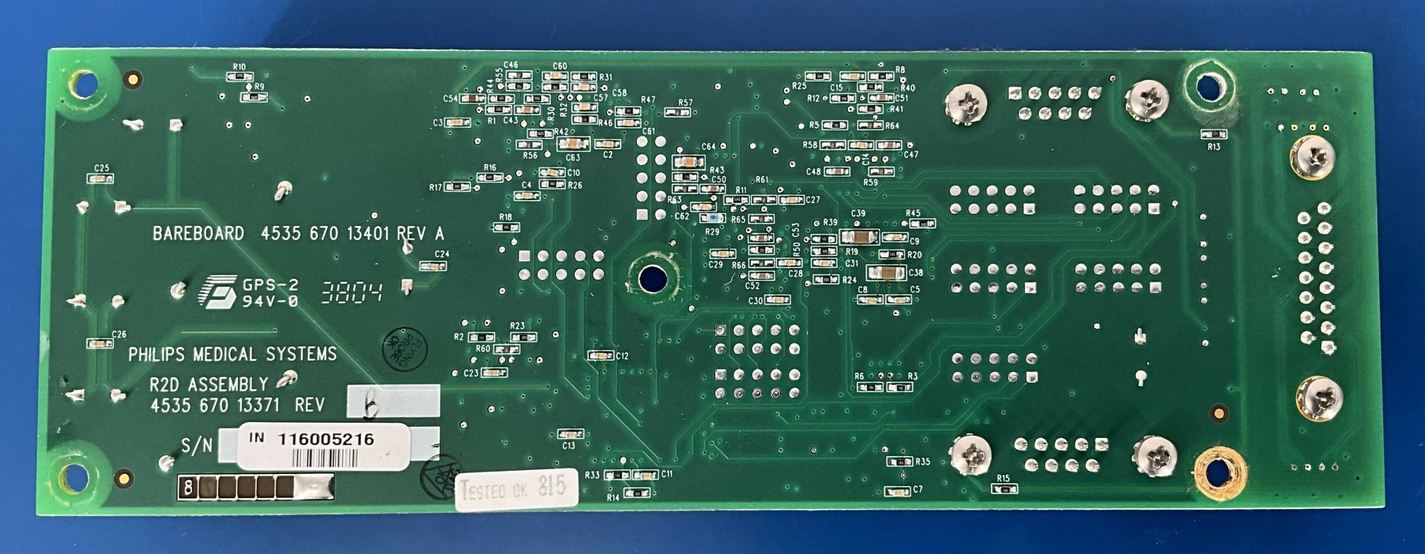 R2D BOARD ASM (453567013371 REV B PHILIPS CT
