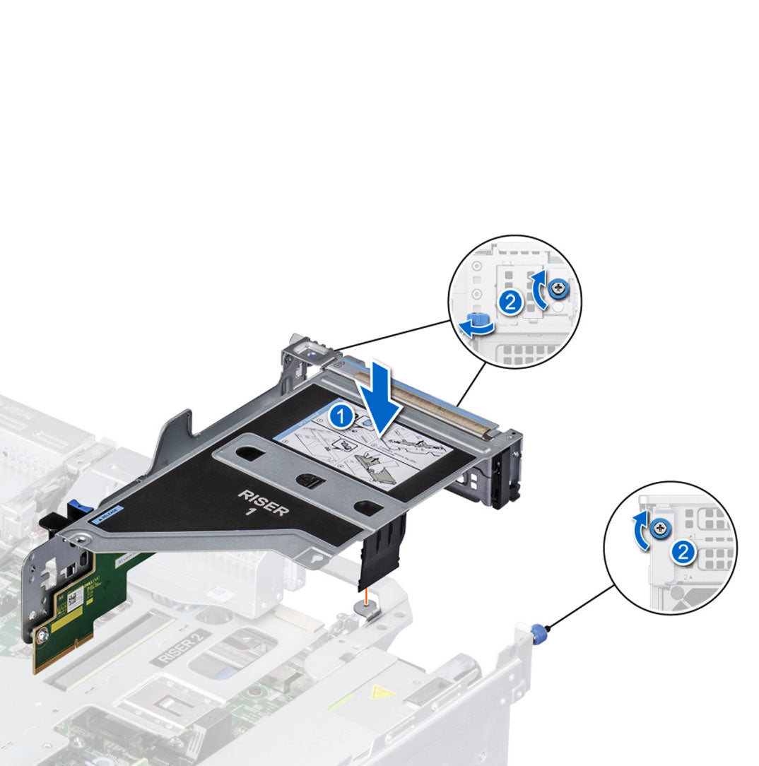 9KN9R — R1C Riser Assembly | Dell PowerEdge R7525